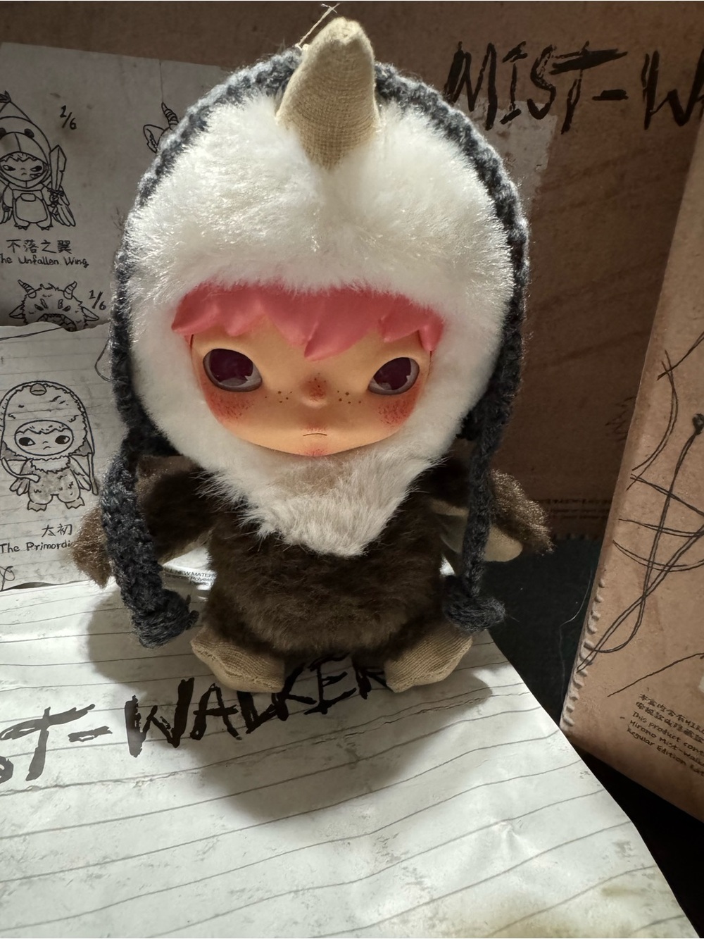 Hirono Mist Walker plush pendant